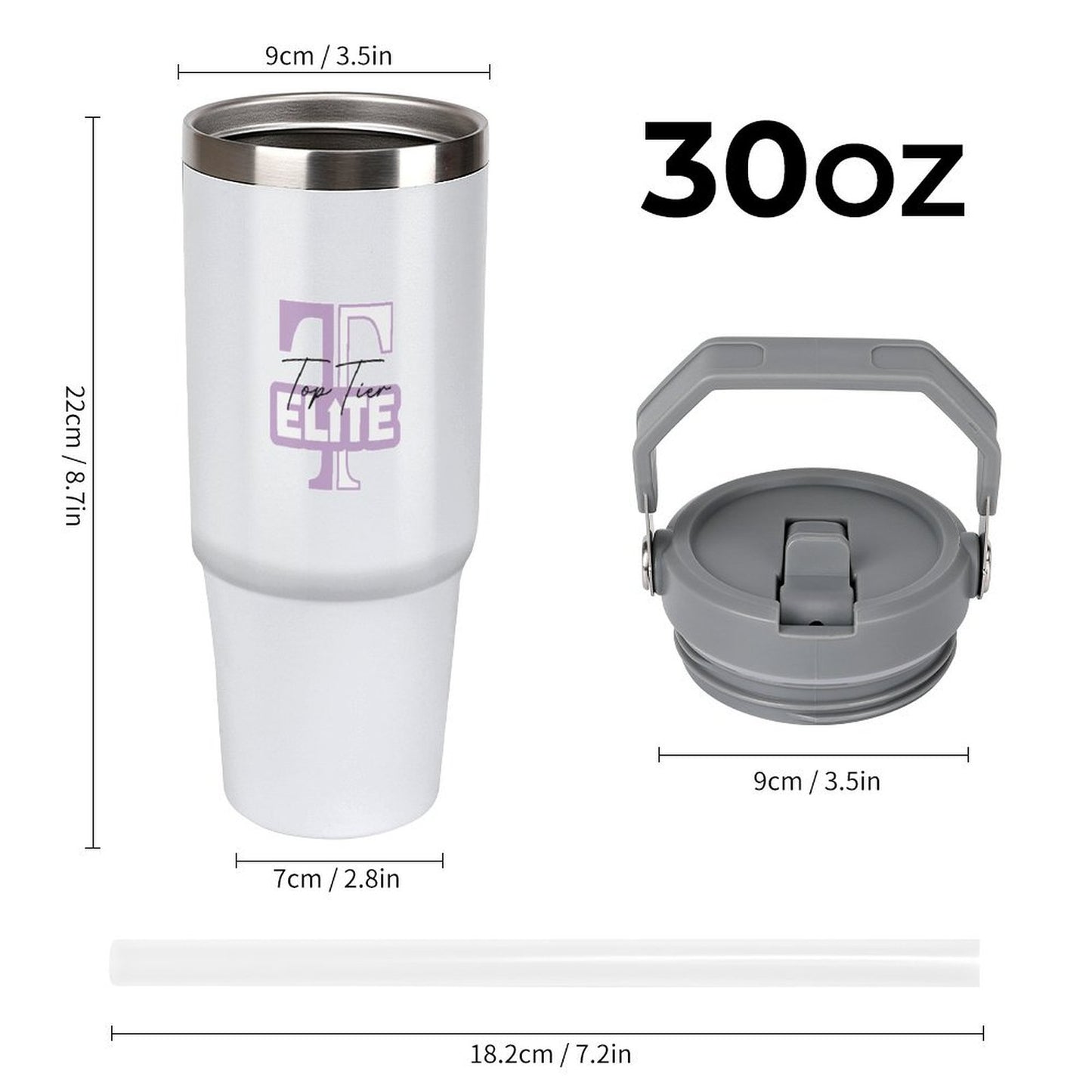 Tumbler with Top Handle