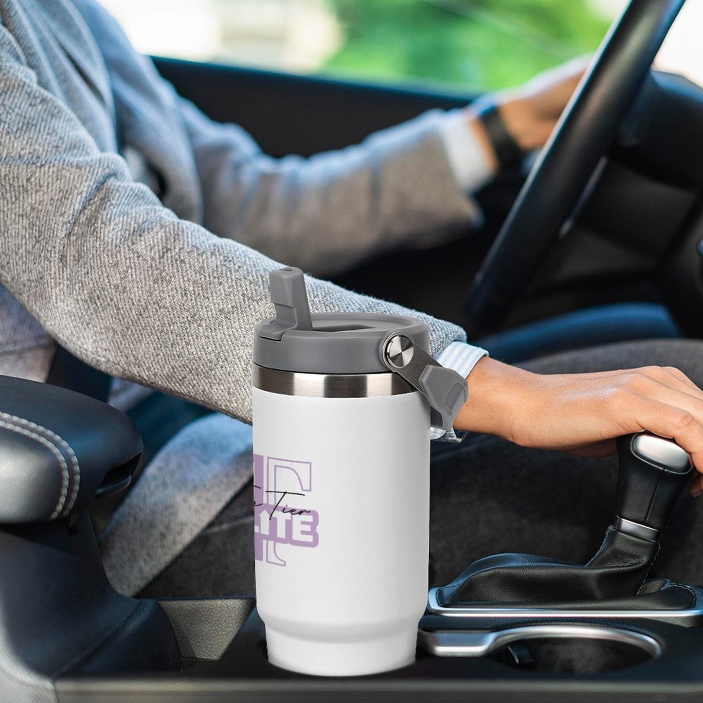 Tumbler with Top Handle