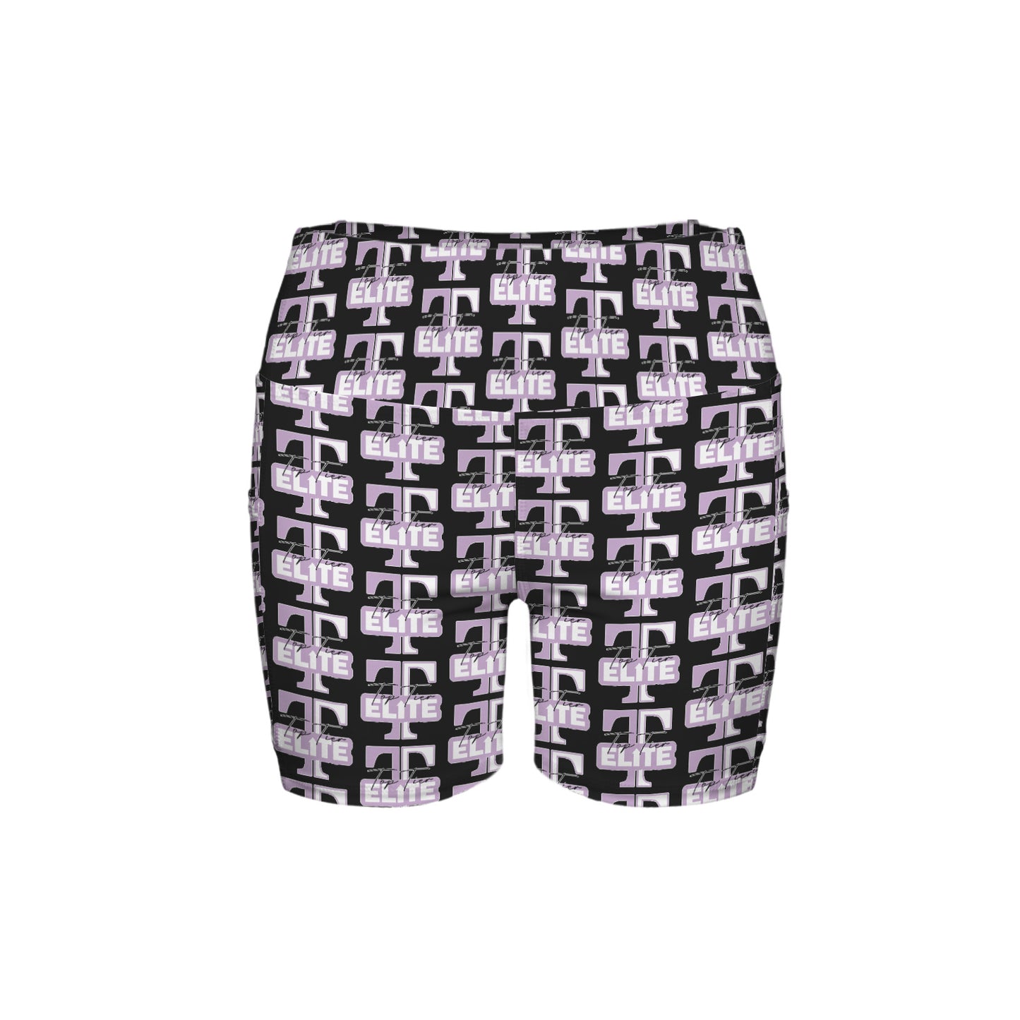 High Waist Deep Pockets Yoga Shorts