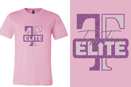 Top Tier Elite - glitter plus stones Unisex t-shirt