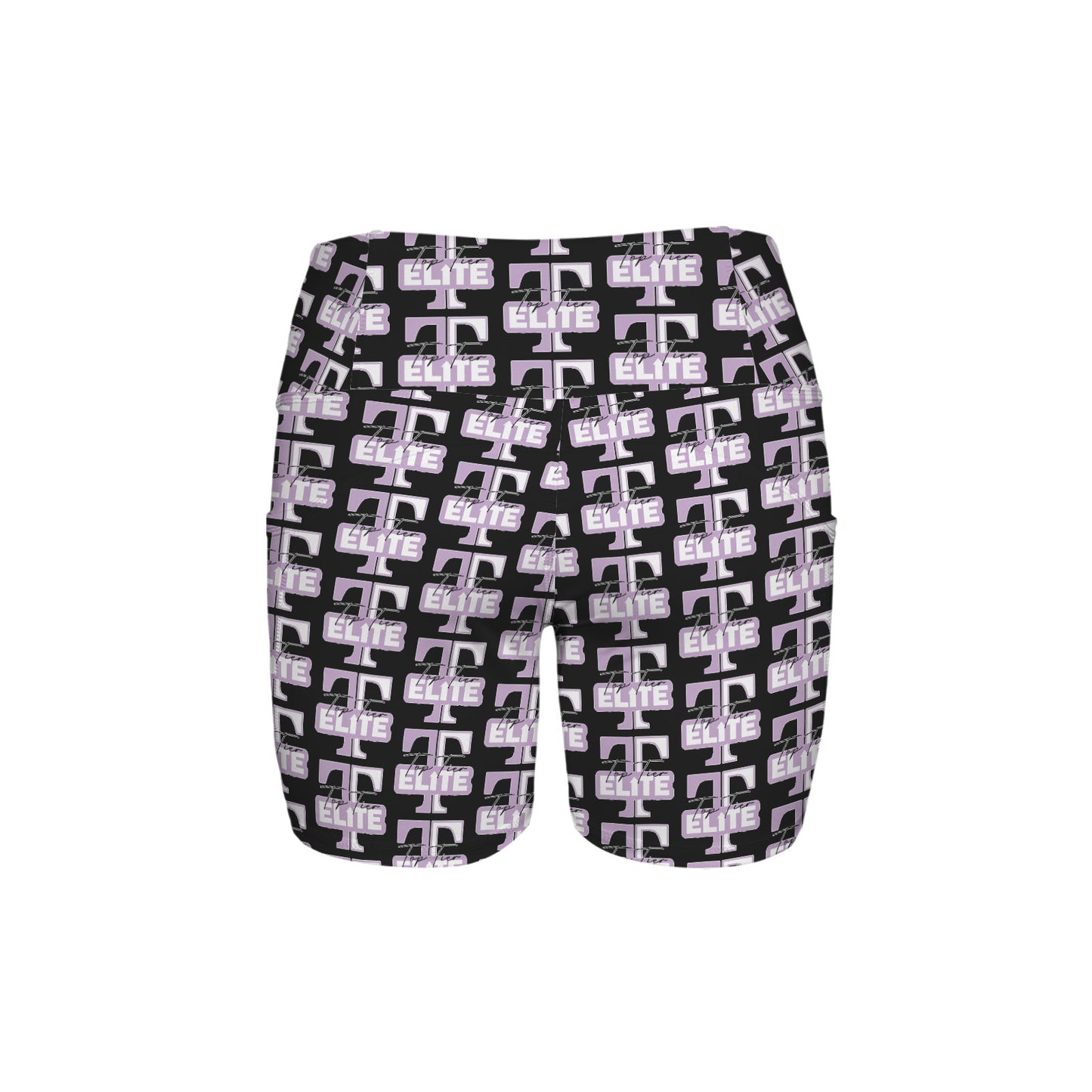High Waist Deep Pockets Yoga Shorts
